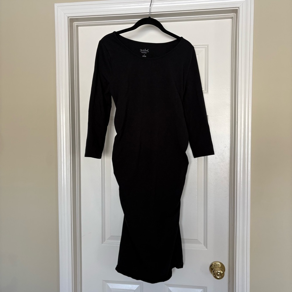 Women’s Size Small Maternity 3/4 Sl Essential T-Shirt Maternity Dress